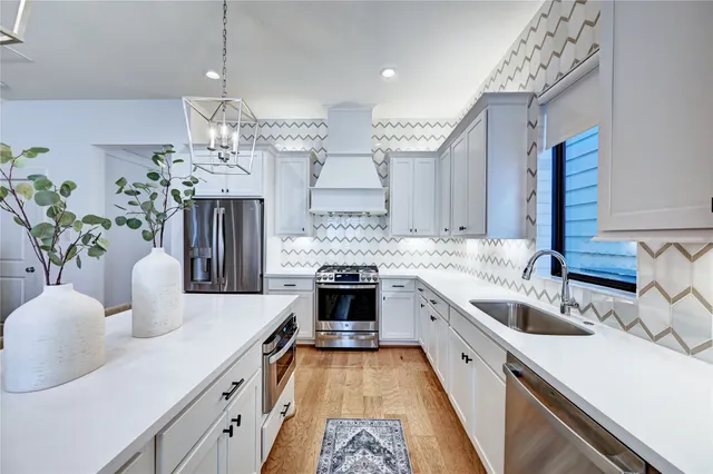 a very nice looking room with a large window