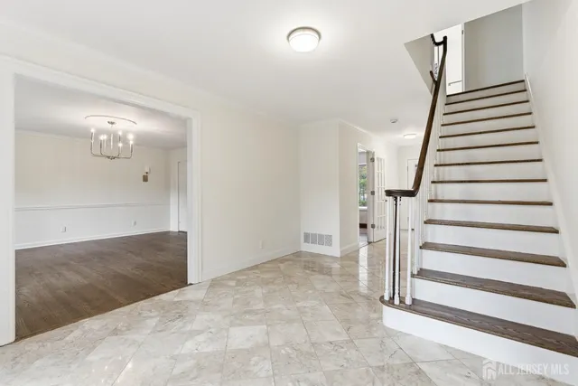 a view of entryway and hall