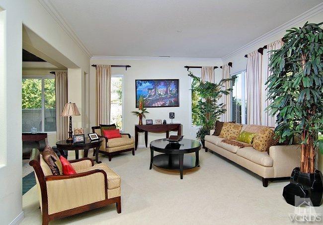 1373 Hidden Ranch Drive Simi Valley, CA 93063 - Photo 11 of 50 a living room with furniture and a large window