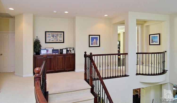 1373 Hidden Ranch Drive Simi Valley, CA 93063 - Photo 48 of 50 a view of a hallway with workspace
