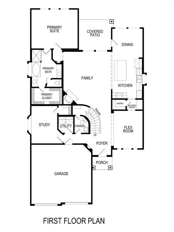 1322 Comal Drive Forney, TX 75126 - Photo 29 of 30 First Floor Plan