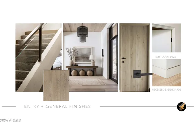 a living room with furniture and a mirror