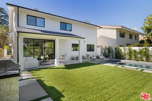 a view of outdoor space with pool patio and outdoor space