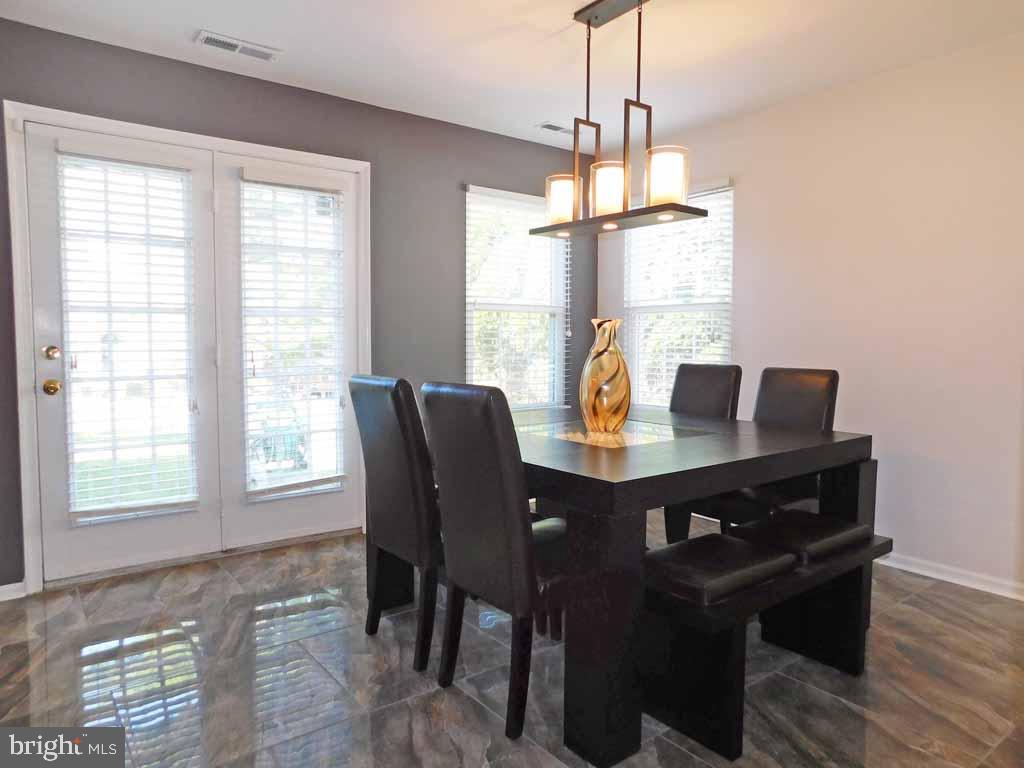 27 East Park Road Newtown, PA 18940 - Photo 10 of 27 Dining Room with french doors to exterior