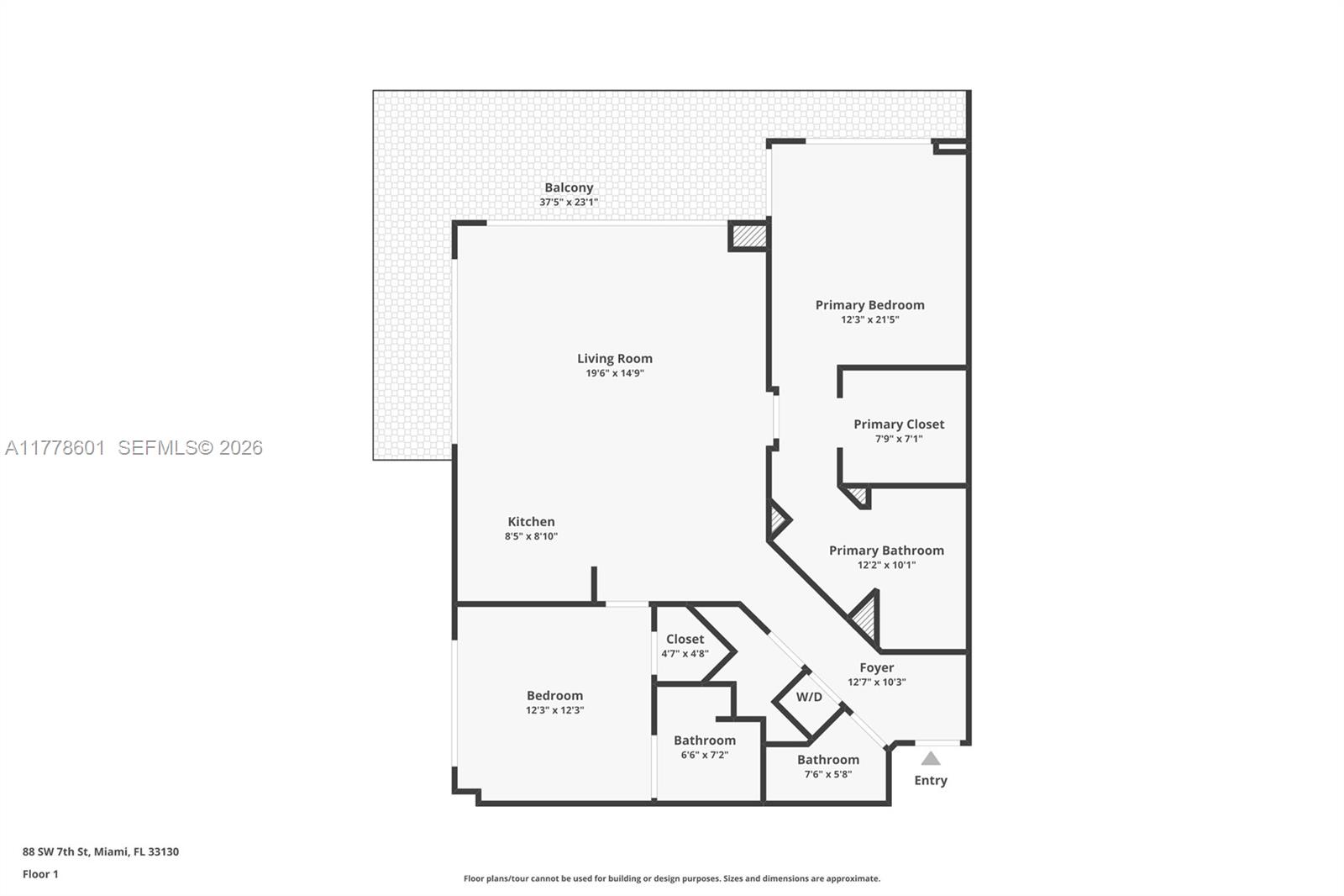 88 Southwest 7th Street, Unit 2411 Miami, FL 33130 - Photo 31 of 31 Photo 31
