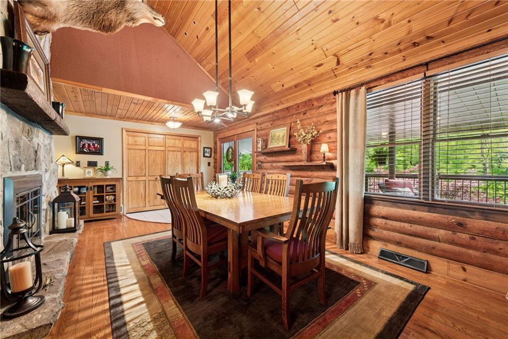 147 David Shotts Road Ruffs Dale, PA 15679 - Photo 3 of 28 a view of a dining room with furniture window and wooden floor