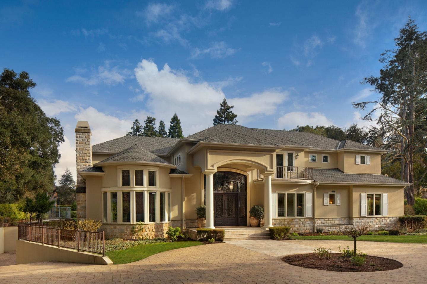 89 Almendral Avenue Atherton, CA 94027 - Photo 2 of 26 a front view of a house