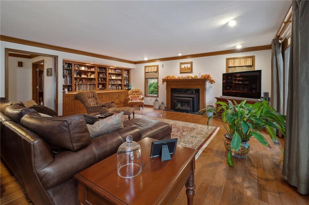 9780 Woodland Road North Pittsburgh, PA 15237 - Photo 5 of 47 Built In Cabinetry And A Fireplace Add Charm To This Amazing Room