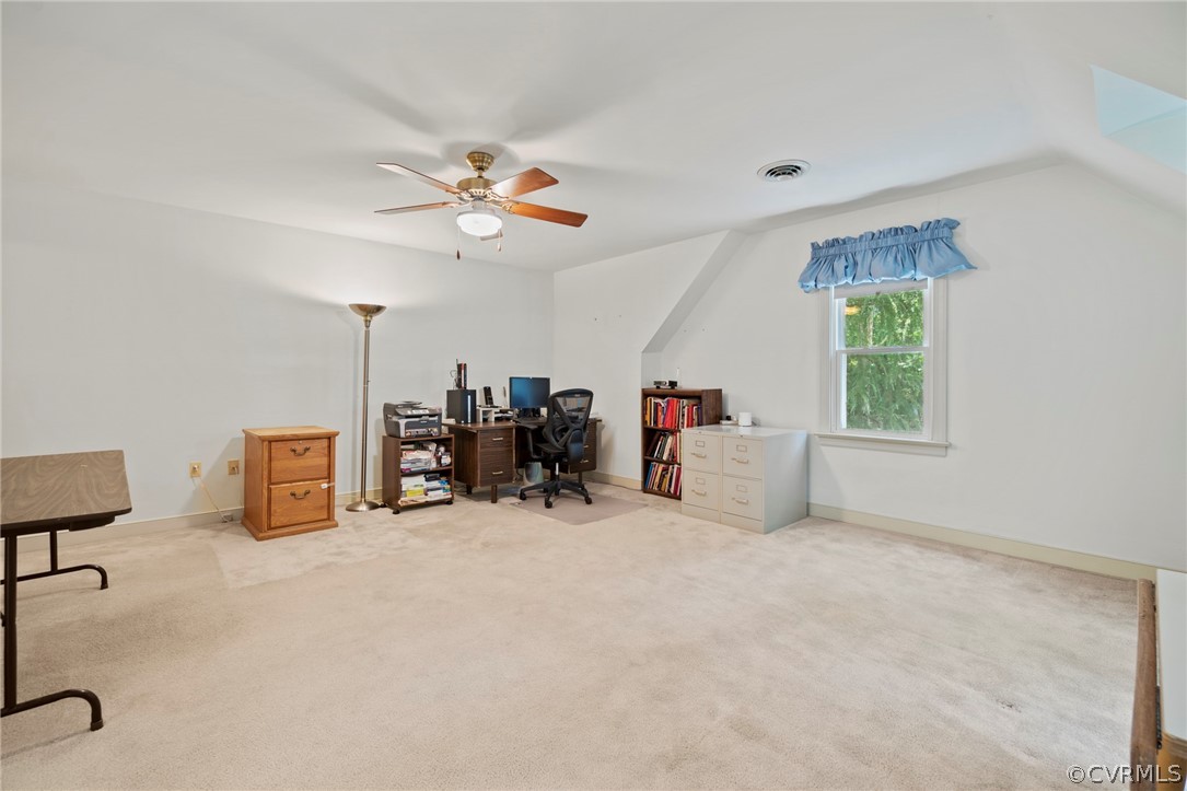 13903 Beechwood Point Road Midlothian, VA 23112 - Photo 26 of 33 a view of a workspace with furniture and a window