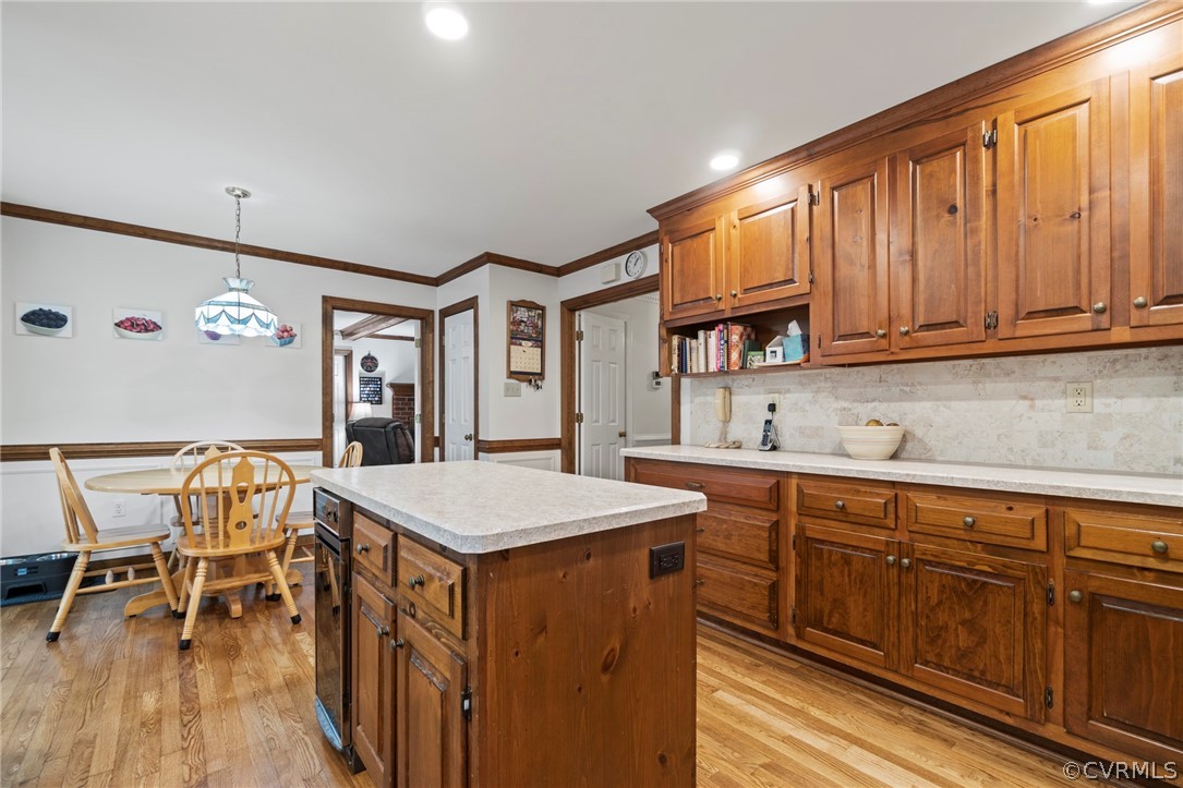 13903 Beechwood Point Road Midlothian, VA 23112 - Photo 10 of 33 a kitchen that has a cabinets counter space and wooden floor