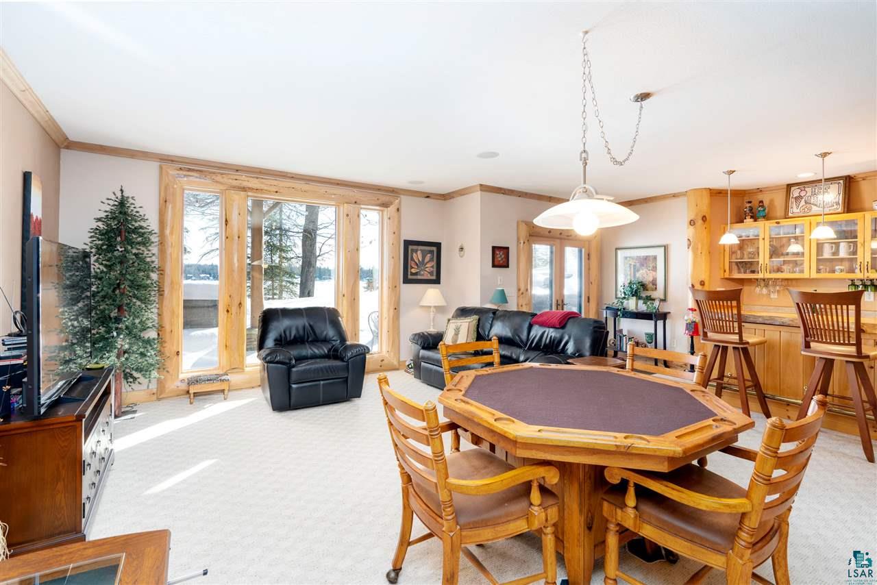 5960 North Pike Lake Road Duluth, MN 55811 - Photo 24 of 49 On the Lower Level with views of the Lake! TV, Gaming, Play Room!