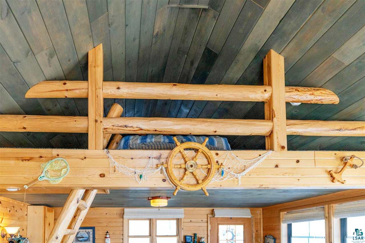 5960 North Pike Lake Road Duluth, MN 55811 - Photo 30 of 49 A lofted sleeping area in the Beach House