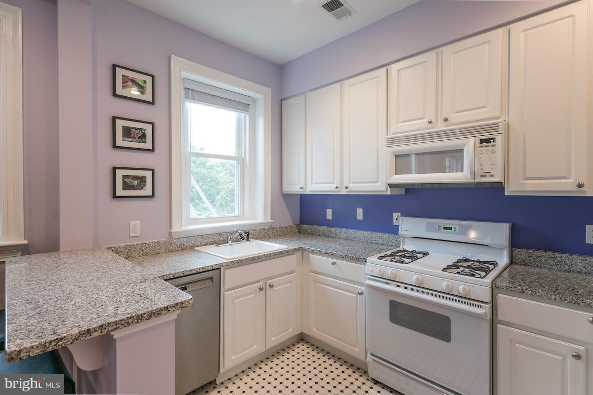 1423 R Street Northwest, Unit 302 Washington, DC 20009 - Photo 5 of 12 Kitchen with granite counter tops