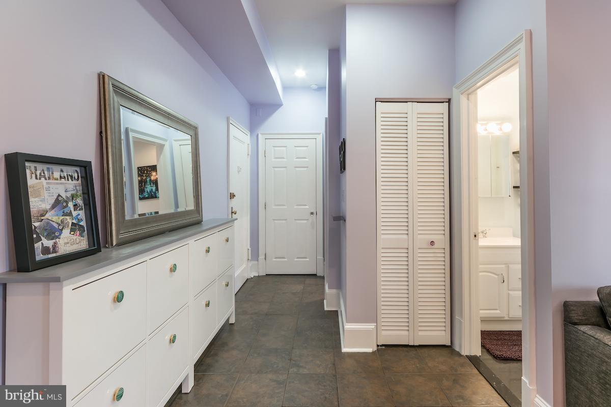 1423 R Street Northwest, Unit 302 Washington, DC 20009 - Photo 6 of 12 Hallway to bath and bedroom