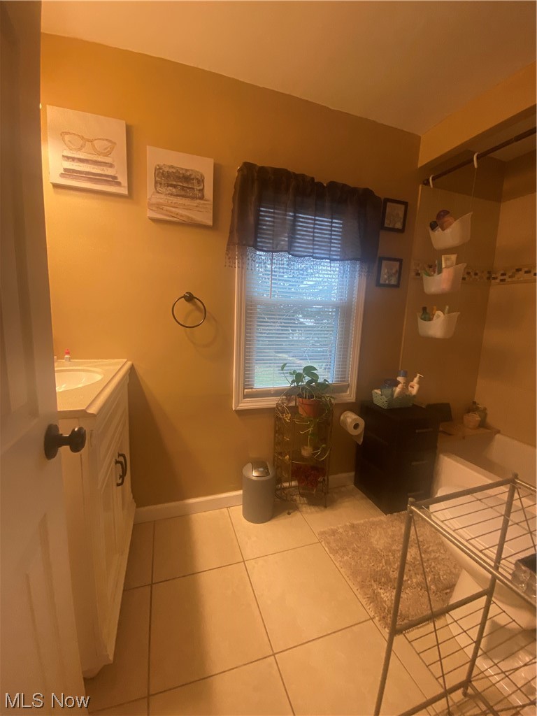 1500 Edgefield Road Lyndhurst, OH 44124 - Photo 12 of 24 Full Bathroom with vanity and tile flooring