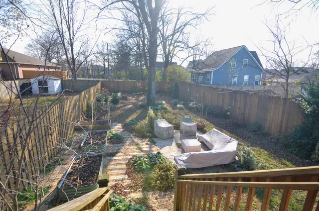 a view of outdoor space and yard