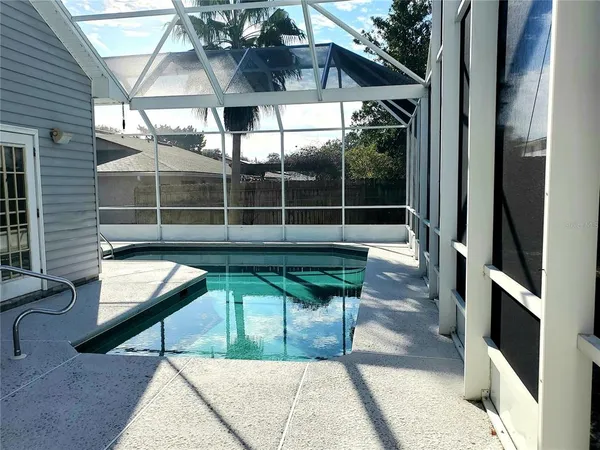 a house view with a outdoor space