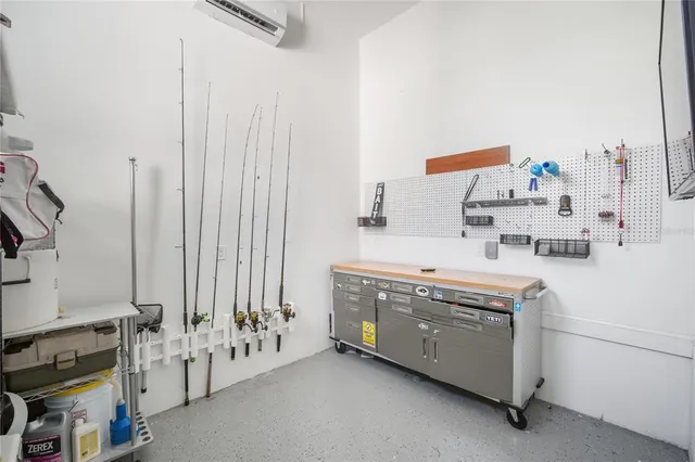 a view of utility room and utility room