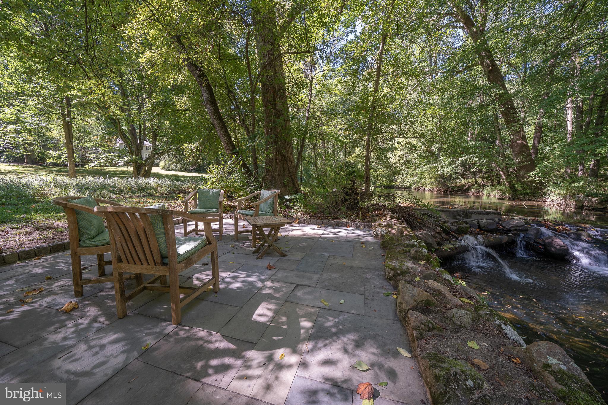24-26 Paper Mill Road Newtown Square, PA 19073 - Photo 59 of 86 Patio at swimming hole