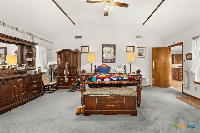 a car parked in a room