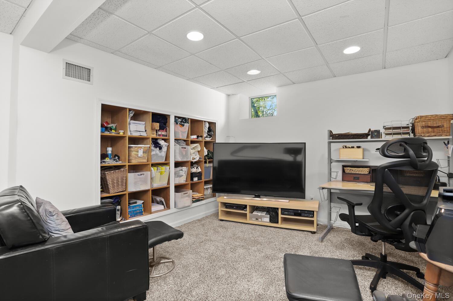 517 Old Chappaqua Road Briarcliff Manor, NY 10510 - Photo 24 of 32 Semi Finished exercise room on lower level has wall to wall carpet