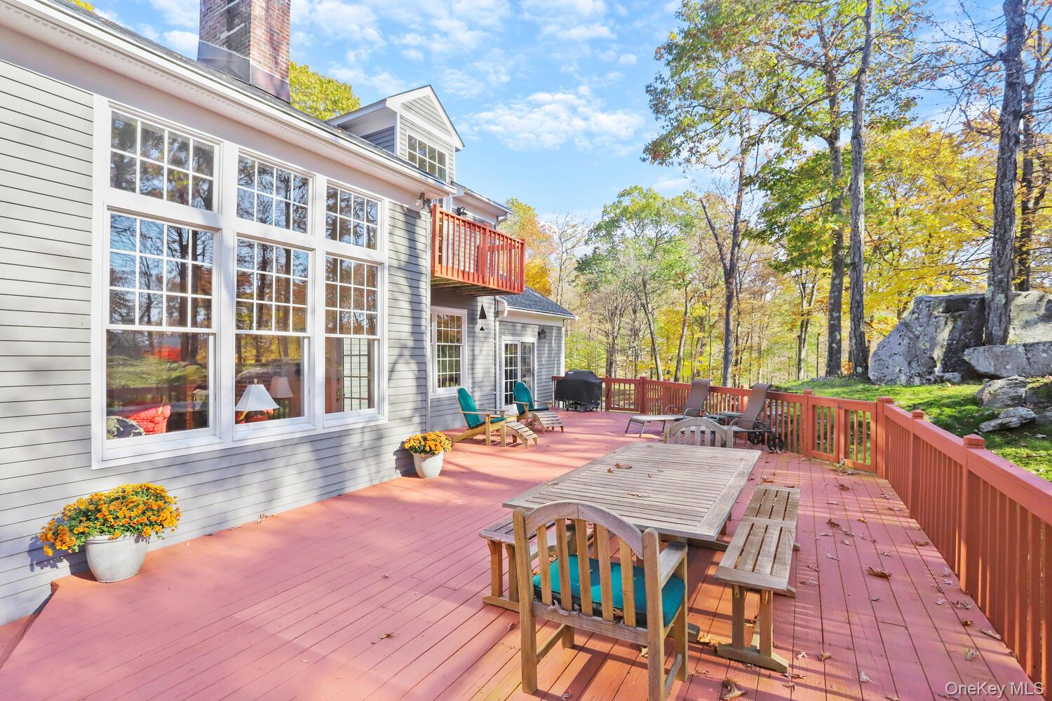 517 Old Chappaqua Road Briarcliff Manor, NY 10510 - Photo 27 of 32 Expansive Rear Deck