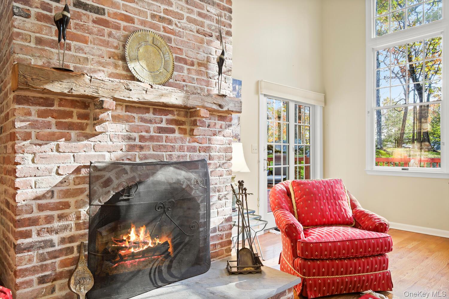 517 Old Chappaqua Road Briarcliff Manor, NY 10510 - Photo 5 of 32 Door to Deck in Living Room