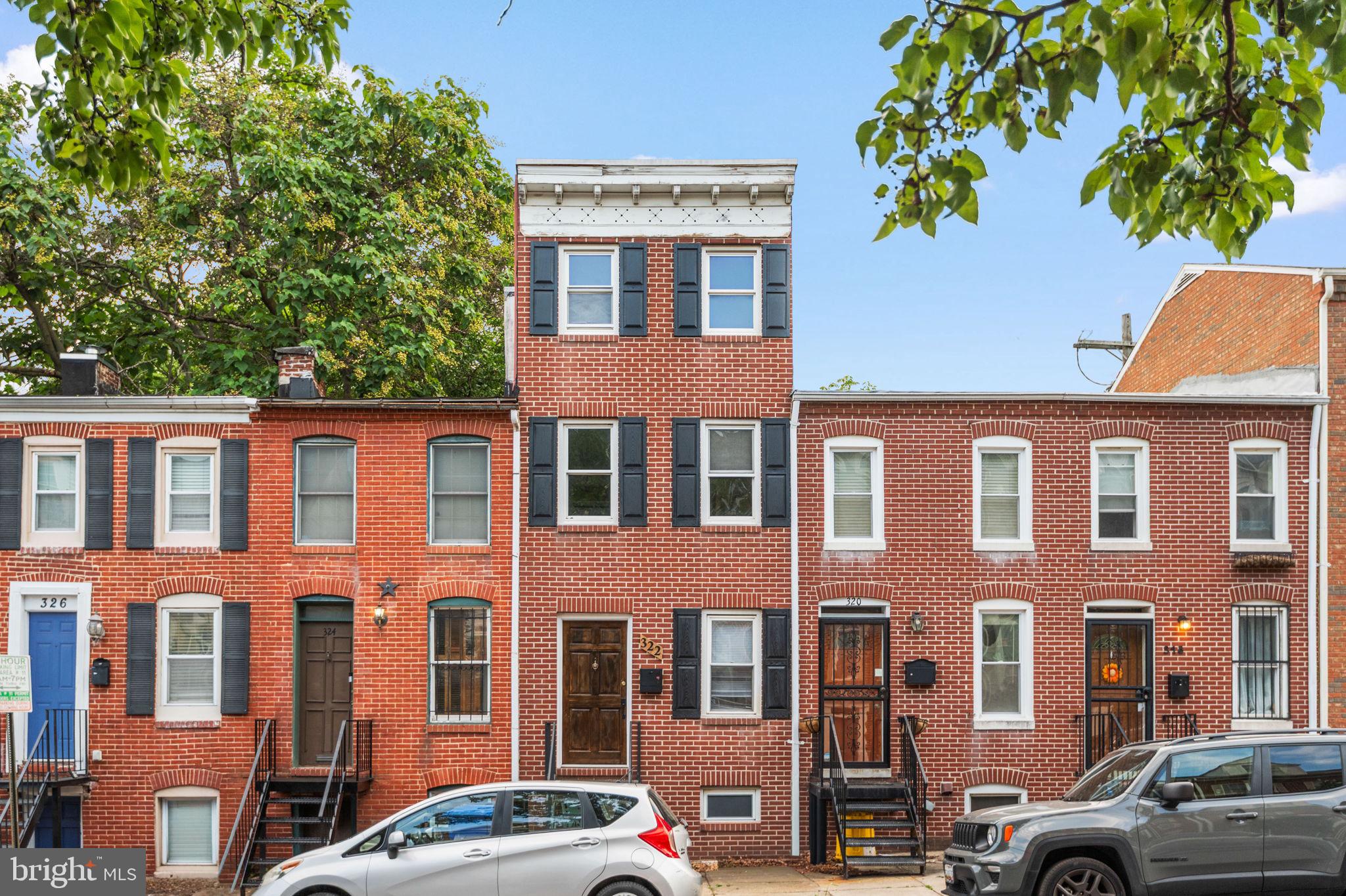 322 South Poppleton Street Baltimore, MD 21230 - Photo 2 of 34 Charming row homes with classic appeal.