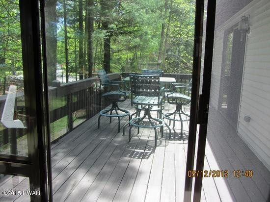 321 Silver Lake Road Dingmans Ferry, PA 18328 - Photo 26 of 42 Deck outside 2nd Bedroom