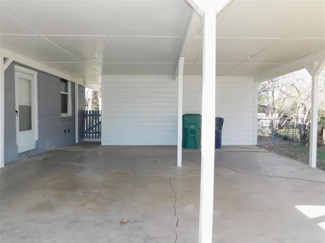 a view of empty room