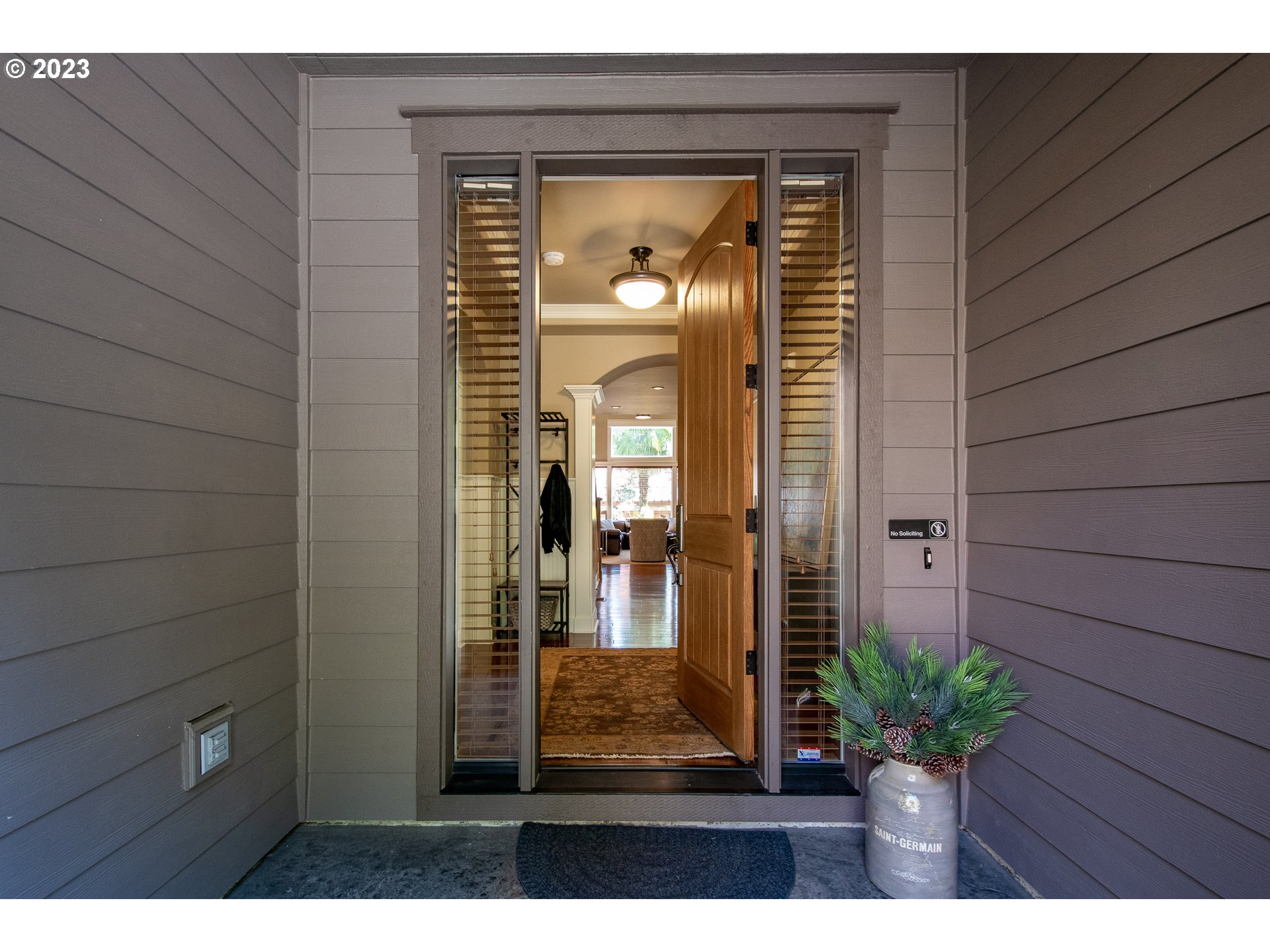 12918 Southwest Sevilla Avenue Portland, OR 97223 - Photo 3 of 44 a view of an entryway