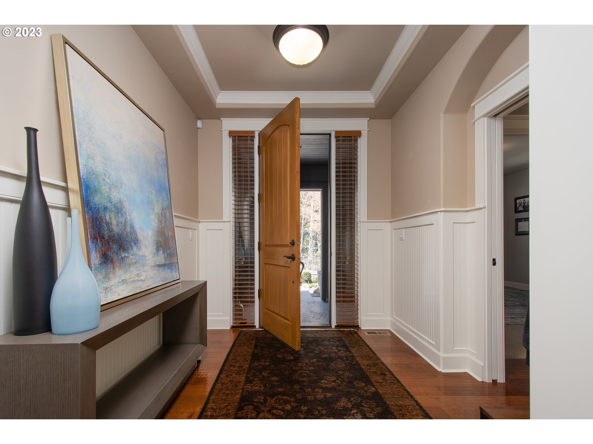 12918 Southwest Sevilla Avenue Portland, OR 97223 - Photo 4 of 44 a view of wooden floor in a room