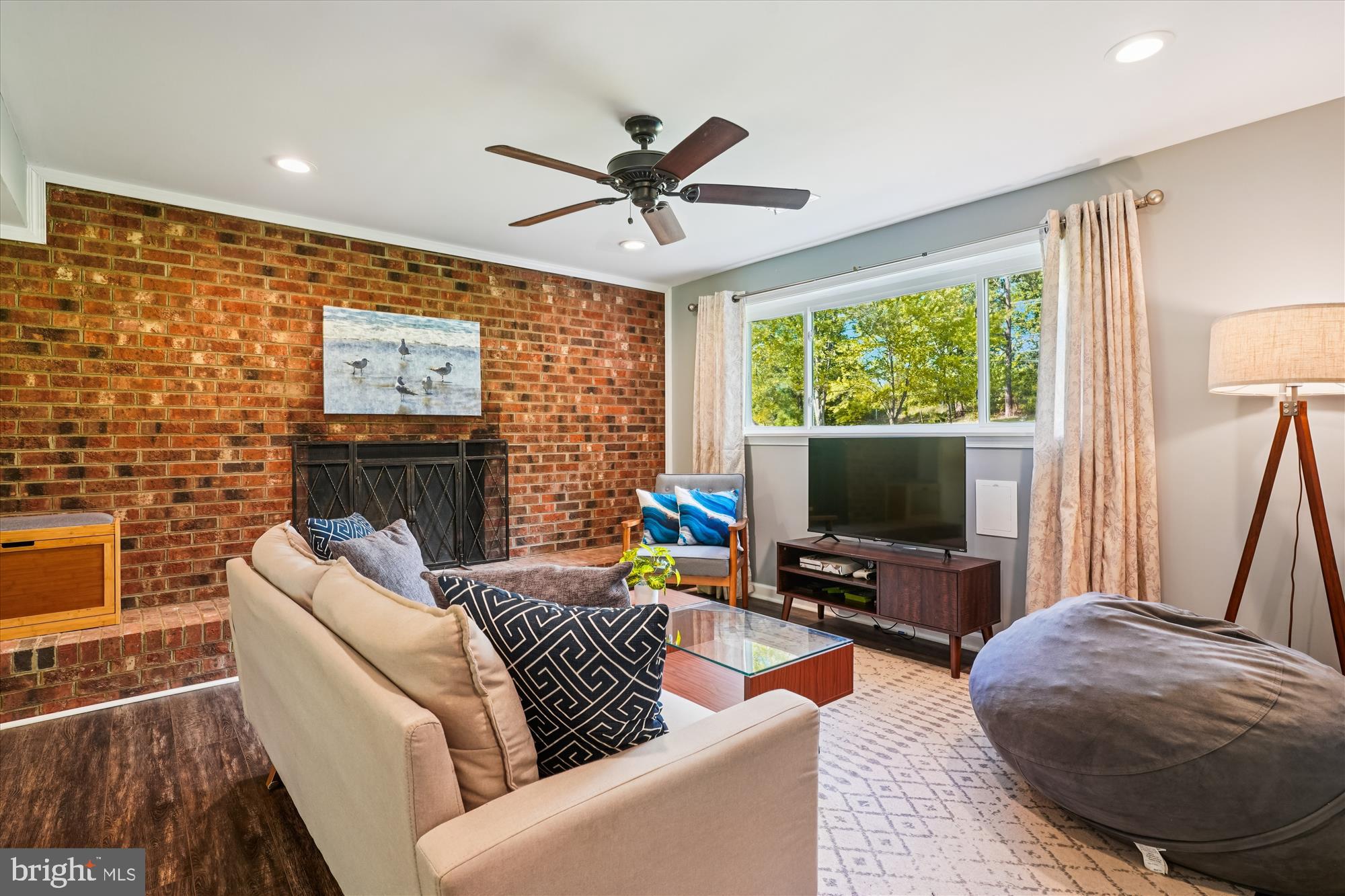 138 Courthouse Road Stafford, VA 22554 - Photo 18 of 29 a living room with furniture and a flat screen tv