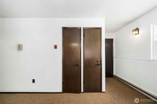 a view of a elevator