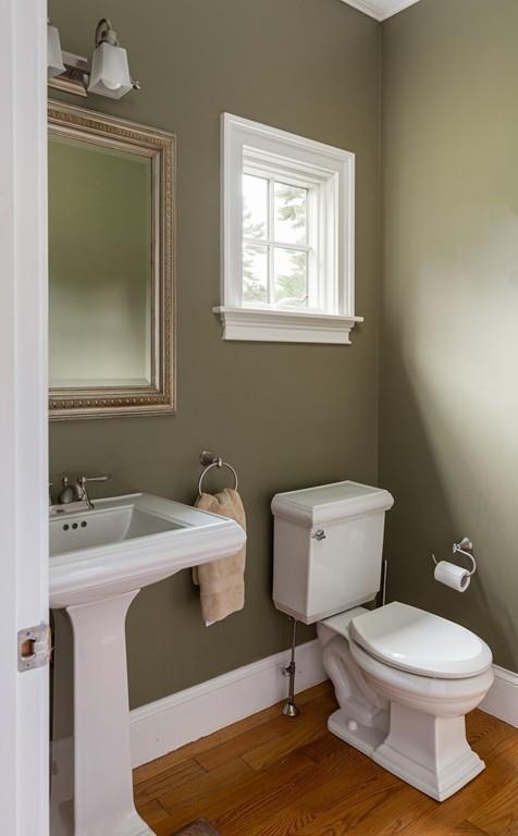 77 Hiller Road Rochester, MA 02770 - Photo 15 of 33 a bathroom with a toilet a sink and mirror