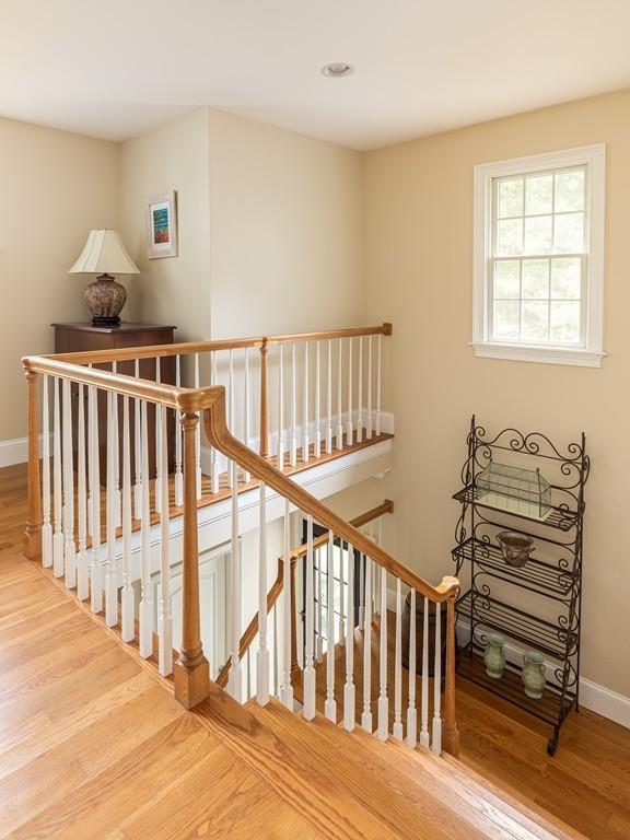 77 Hiller Road Rochester, MA 02770 - Photo 20 of 33 a view of entryway and hall with wooden floor