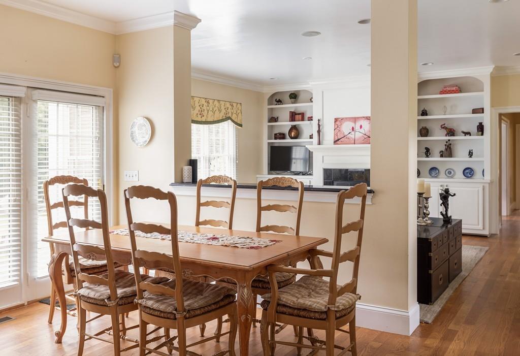 77 Hiller Road Rochester, MA 02770 - Photo 7 of 33 a view of a dining room with furniture and wooden floor