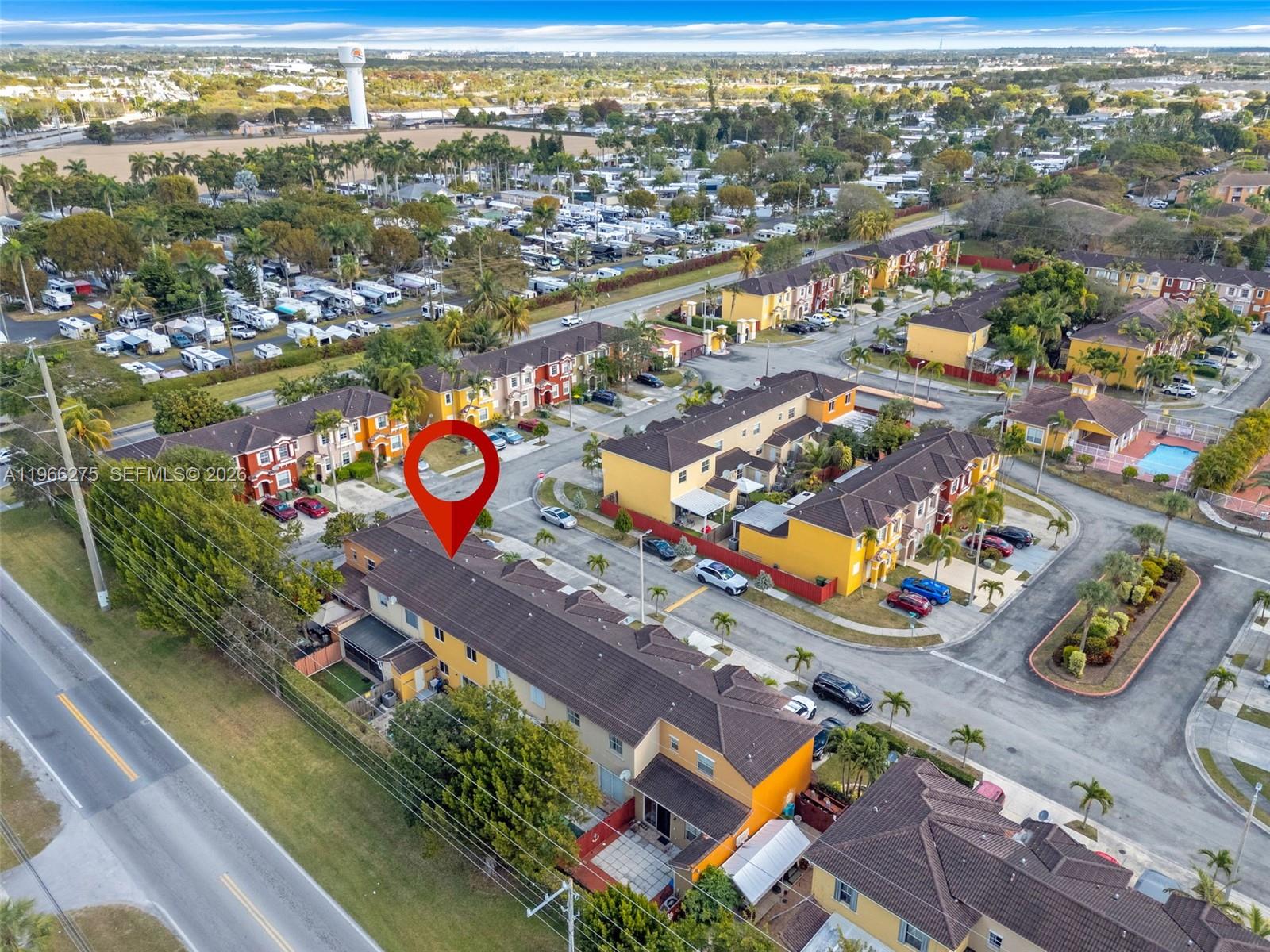 30 Southeast 6th Road Homestead, FL 33030 - Photo 31 of 34 an aerial view of residential houses with outdoor space