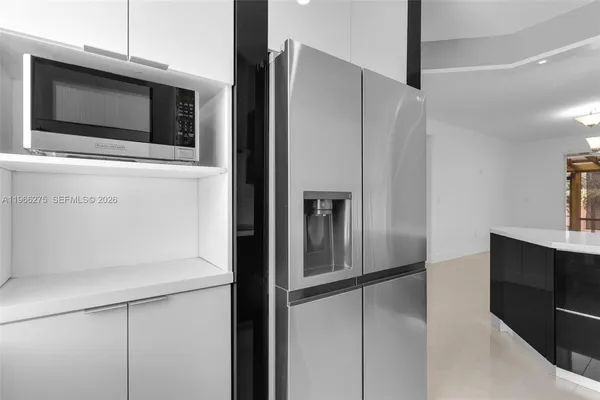 a view of a kitchen with an oven