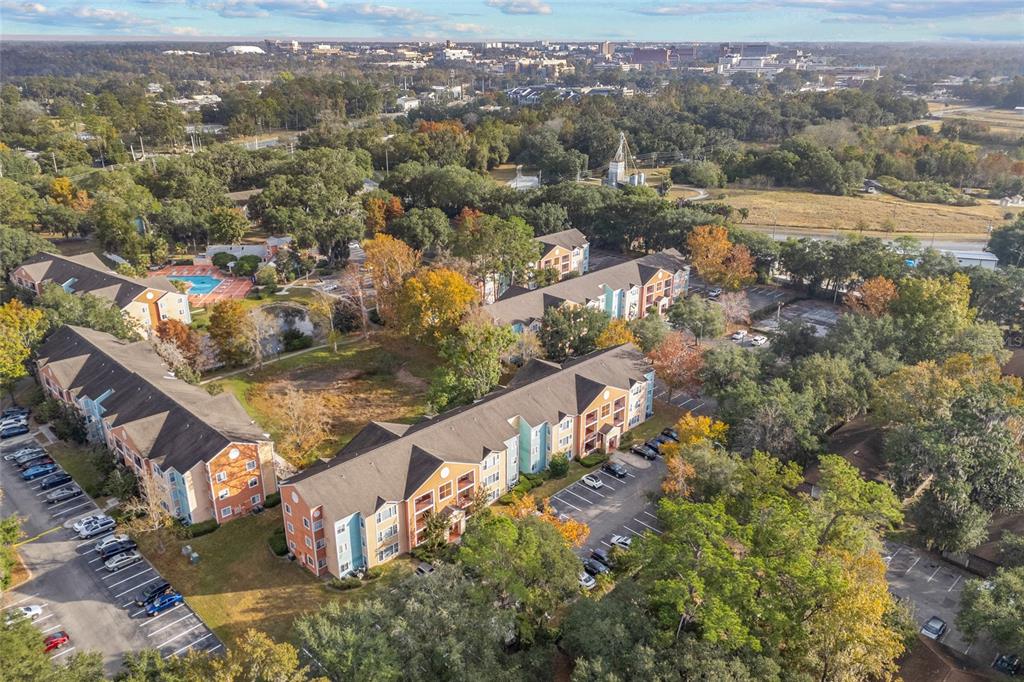 2601 Southwest Archer Road, Unit 334 Gainesville, FL 32608 - Photo 31 of 31 an aerial view of residential house with outdoor space