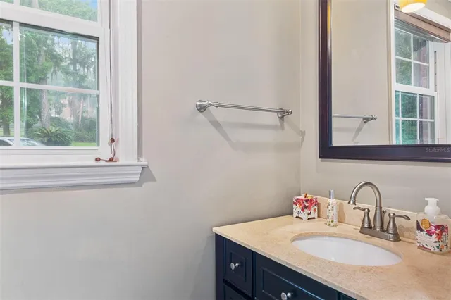 a view of a livingroom with furniture and wooden floor