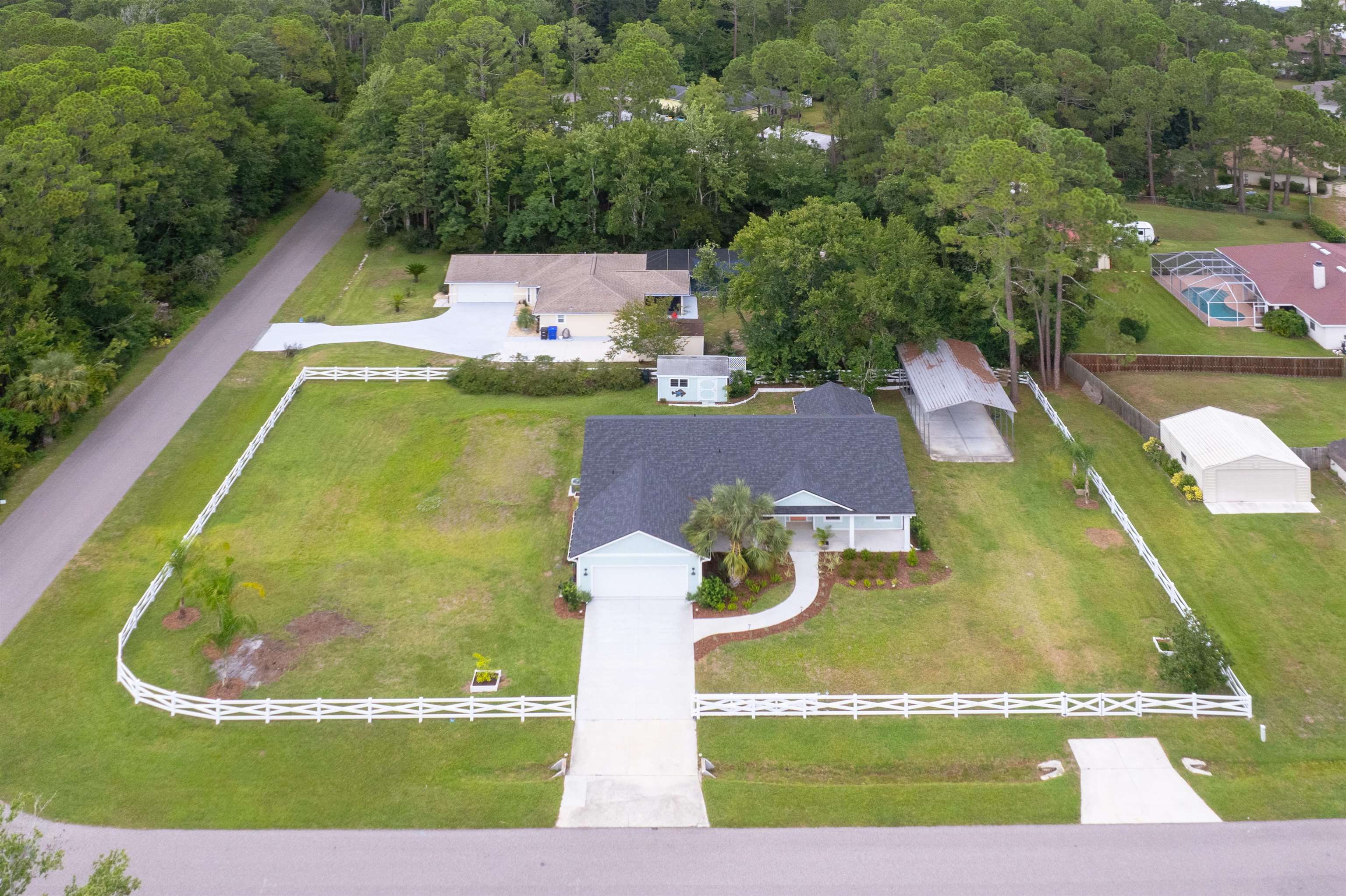 6779 Magnolia Lane St. Augustine, FL 32086 - Photo 46 of 61 Aerial view of property and surrounding area