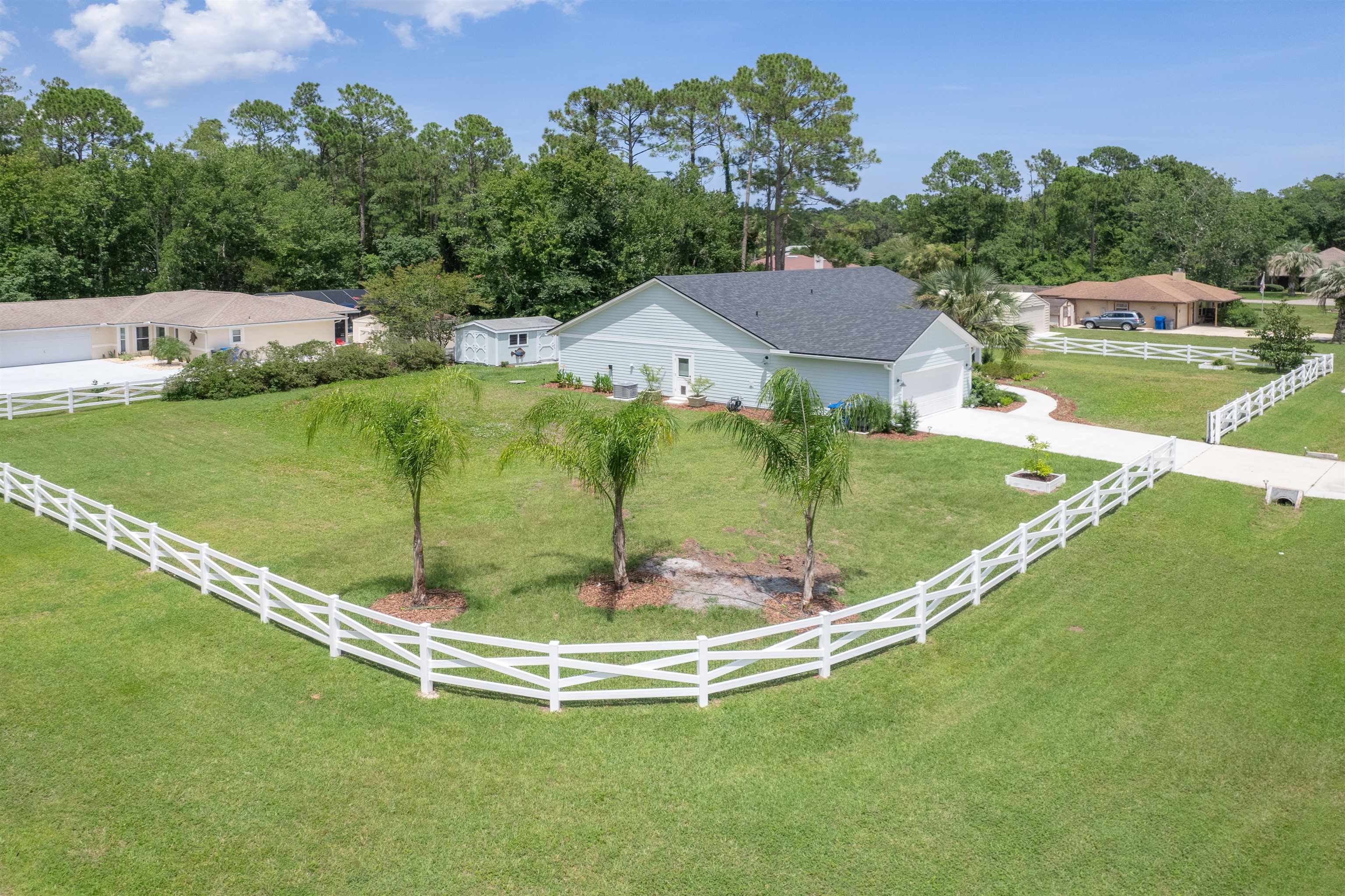 6779 Magnolia Lane St. Augustine, FL 32086 - Photo 47 of 61 a view of a swimming pool with a yard