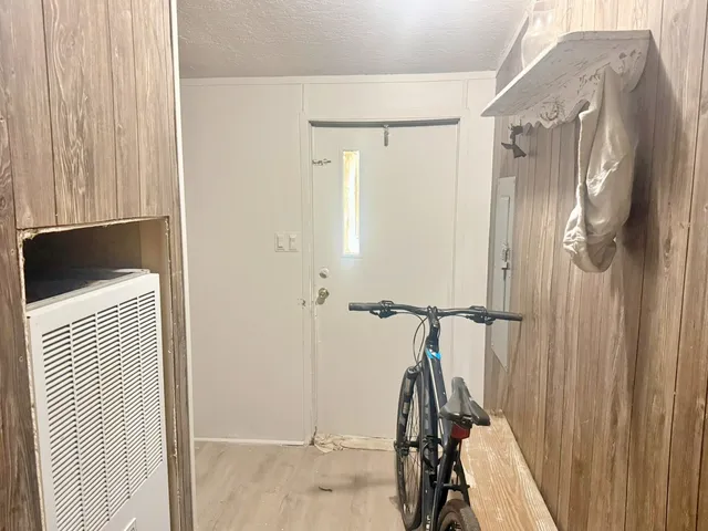 a view of a walk in closet