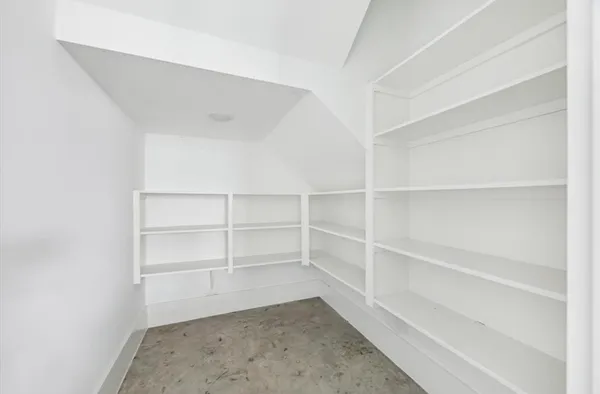 a view of a room with shelf