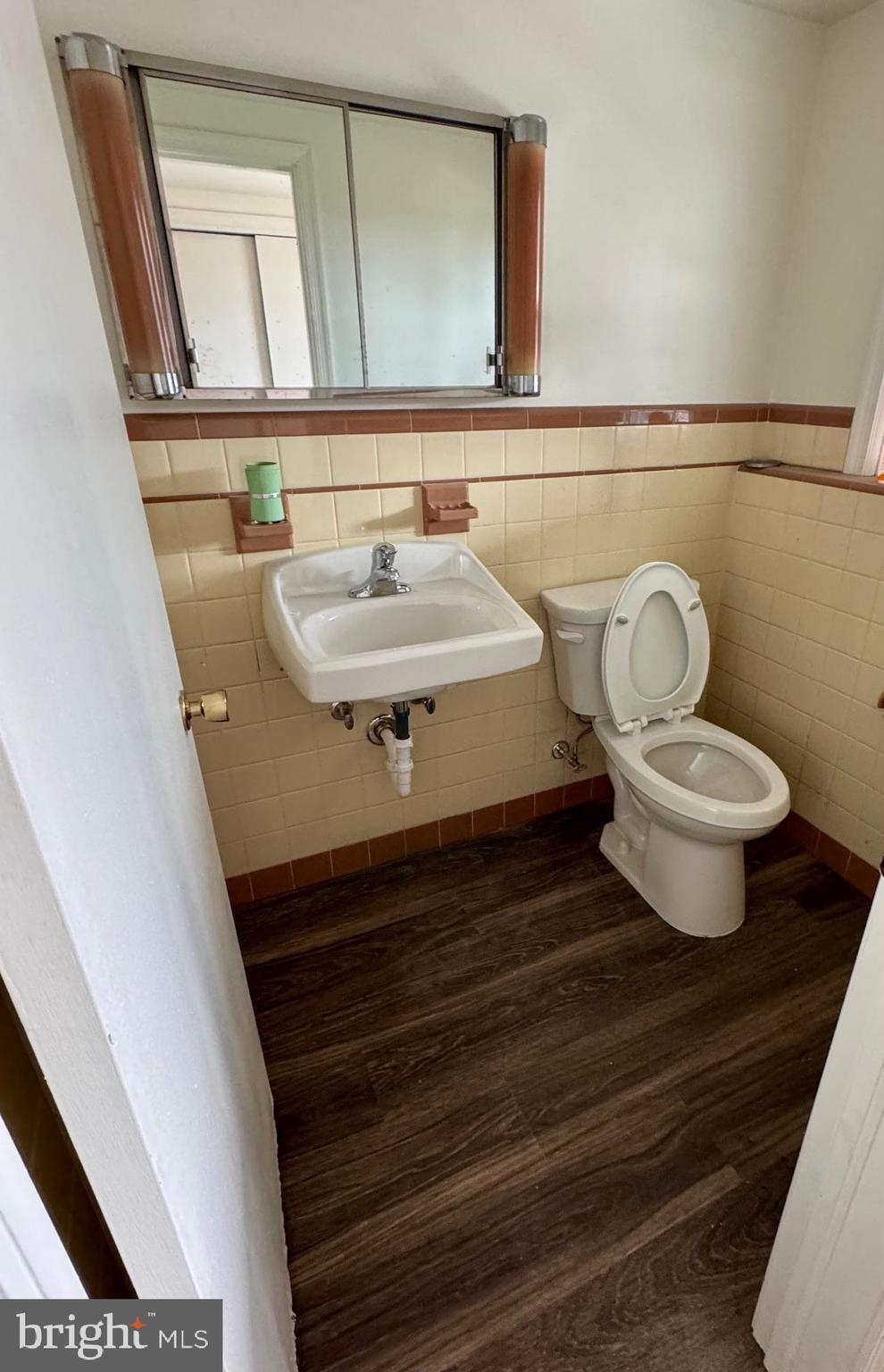 643 Chatsworth Road Tabernacle, NJ 08088 - Photo 12 of 27 a bathroom with a sink and a mirror