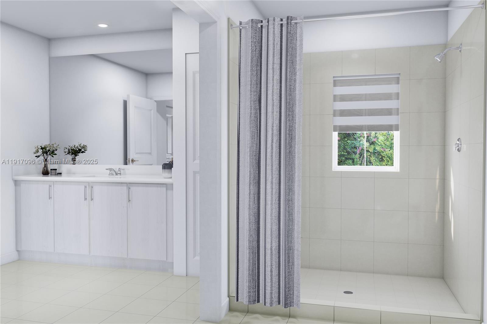 19570 Southwest 339th Street Homestead, FL 33034 - Photo 10 of 11 a bathroom with a sink a mirror and a shower