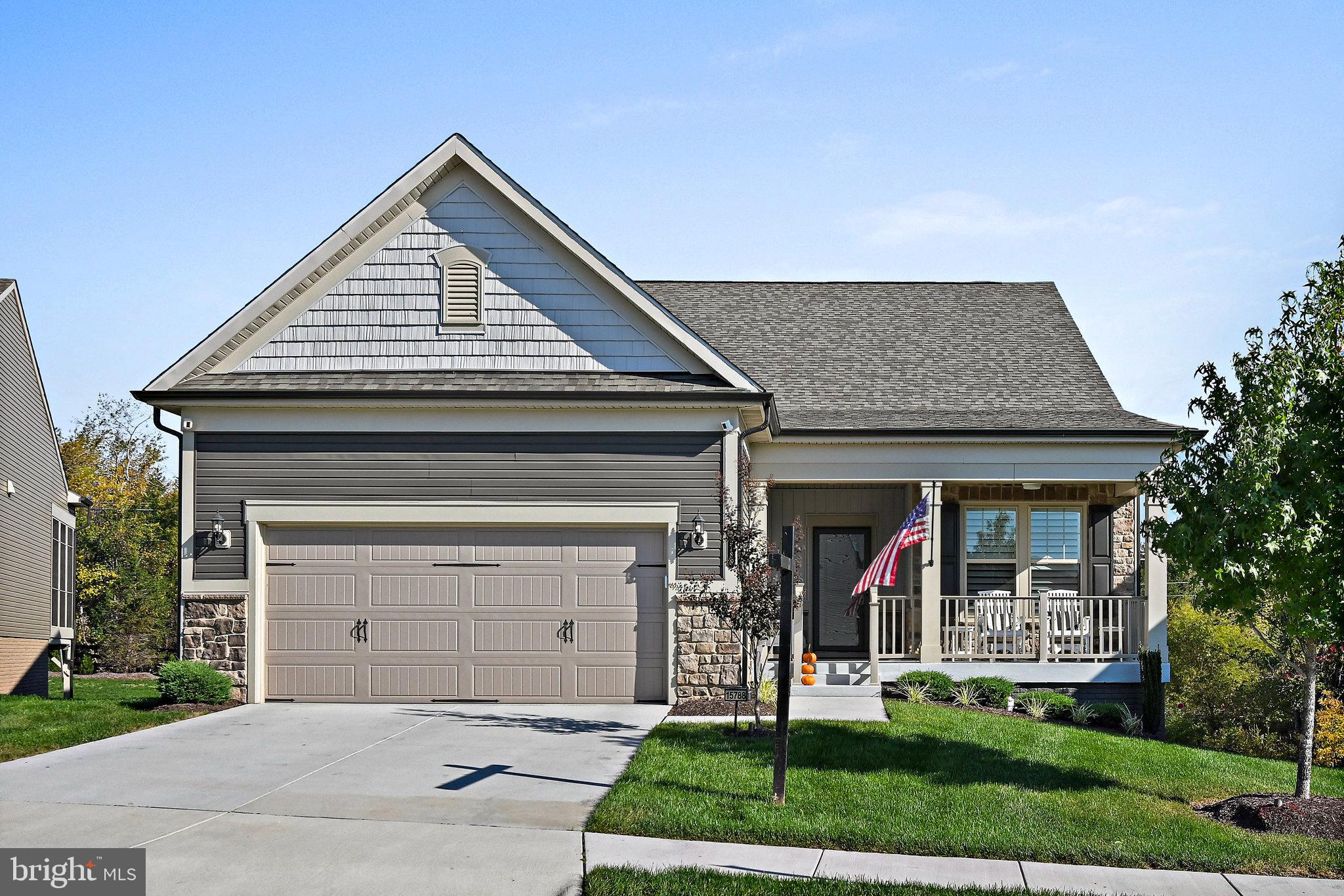 15788 Gardenia Rdg Way Haymarket, VA 20169 - Photo 4 of 50 front view of a house with a yard