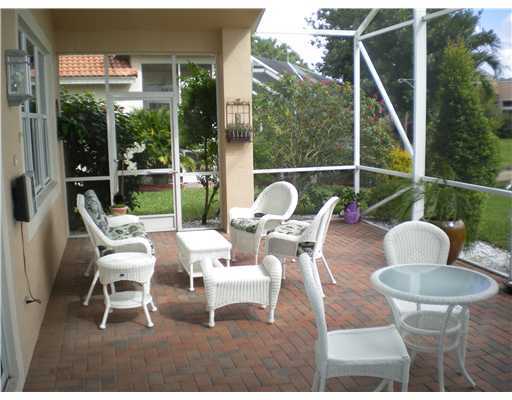 7738 Rinehart Drive Boynton Beach, FL 33437 - Photo 17 of 24 SCREENED PATIO