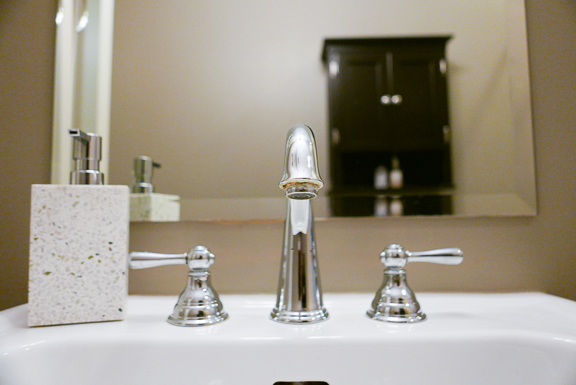 Undisclosed Address Chicago, IL 60607 - Photo 10 of 47 a bathroom with a double vanity sink